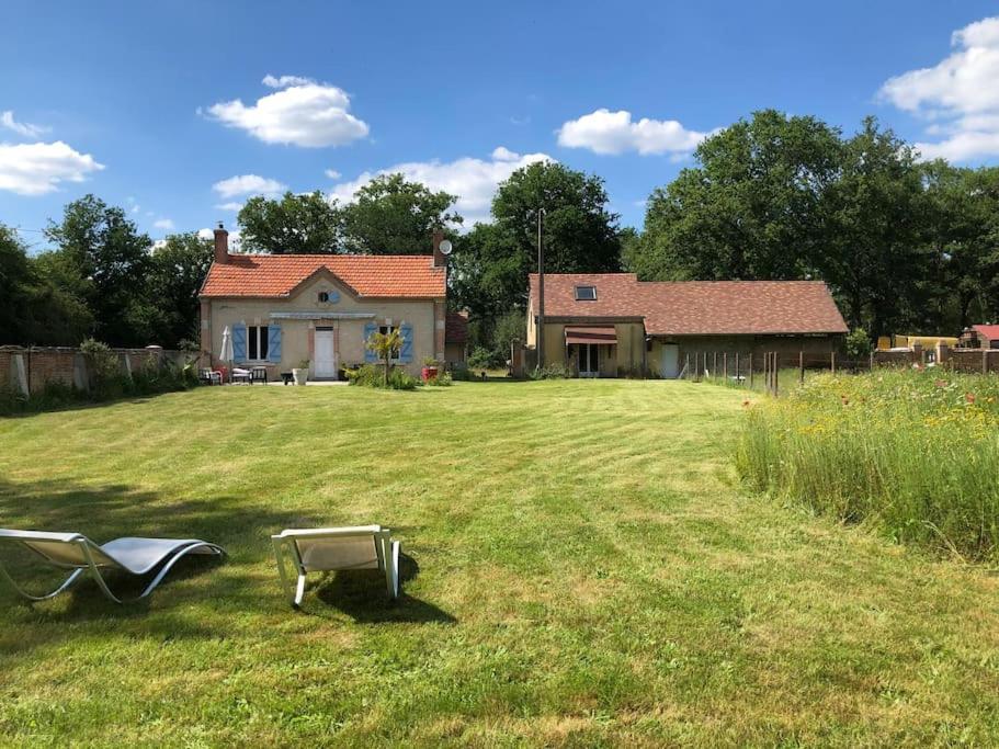 Maison Au Milieu Des Bois Et Des Animaux Jouy-le-Potier エクステリア 写真